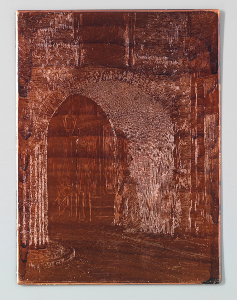 Brama więzienna w Hadze do renowacji autorstwa Willem Adrianus Grondhout (signed by artist)