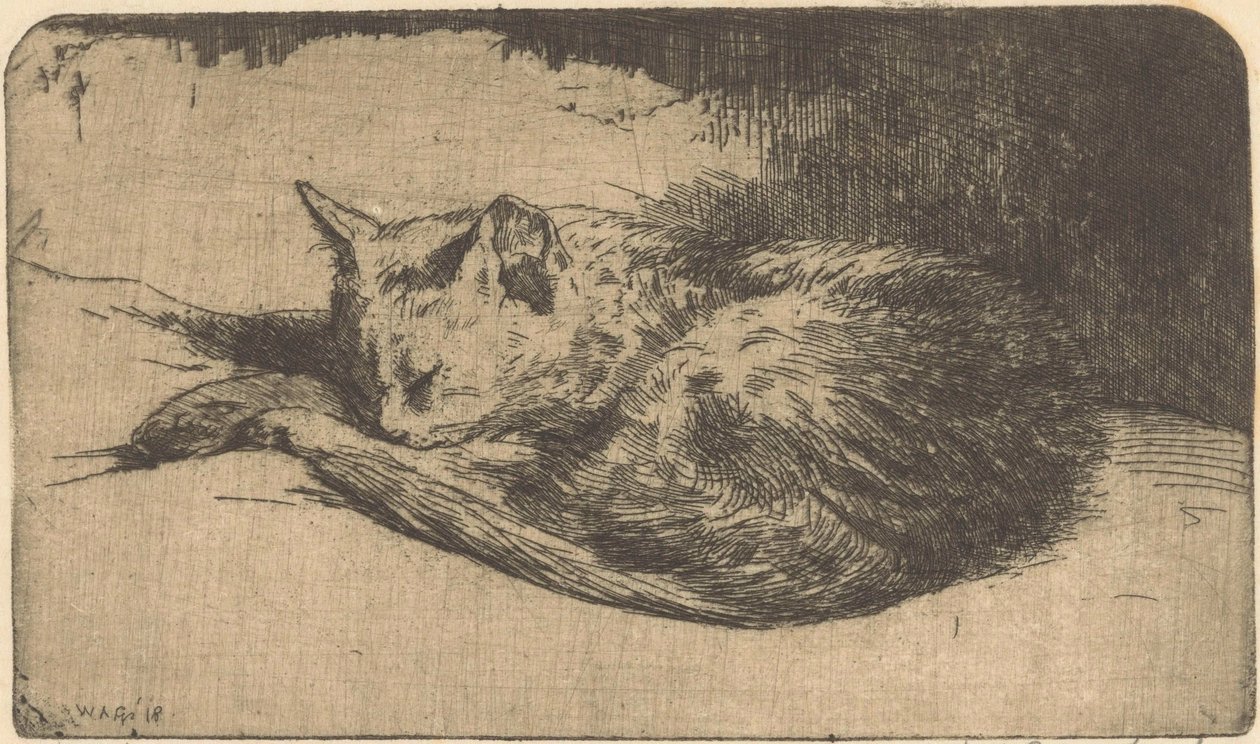 Mimi (oryginalny tytuł na obiekcie) autorstwa Willem Adrianus Grondhout (signed by artist)