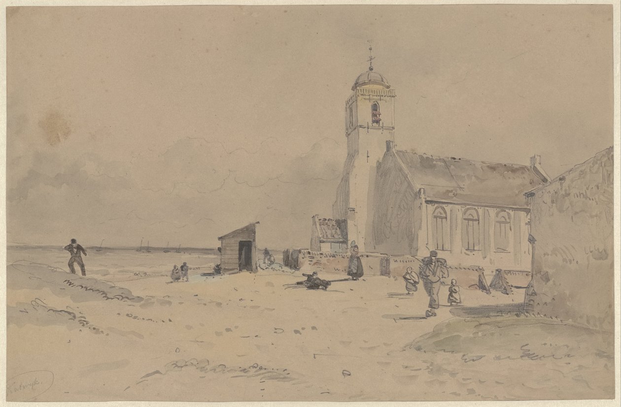 Katwijk autorstwa Willem Anthonie van Deventer