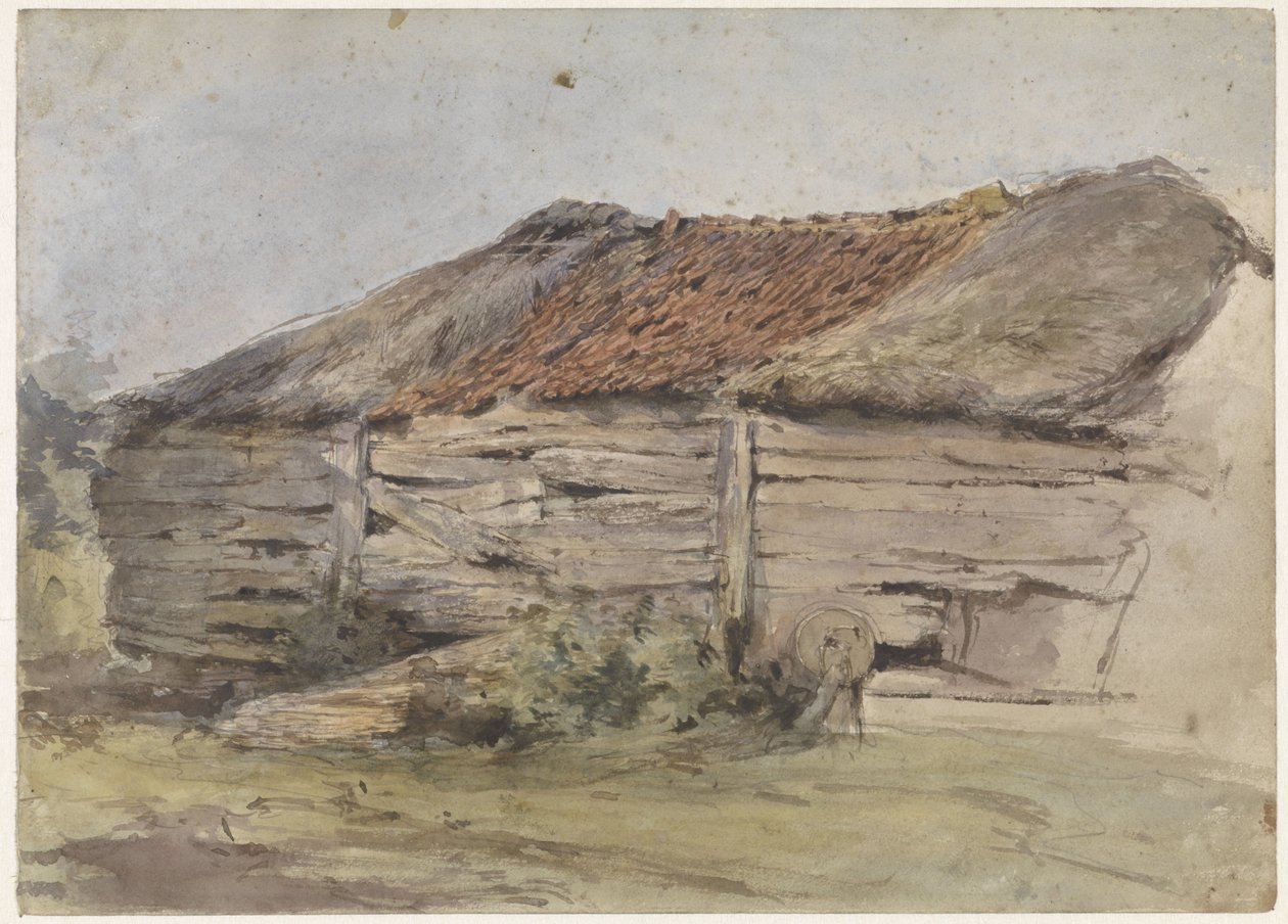 Stara stodoła autorstwa Willem Anthonie van Deventer