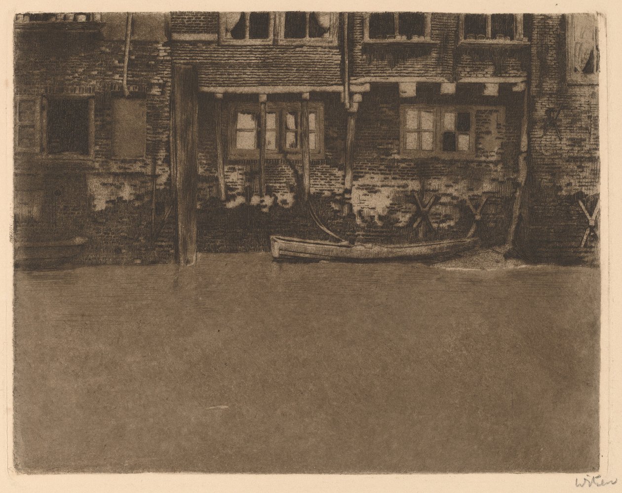 Voorstraatshaven, Dordrecht autorstwa Willem Arnold Witsen