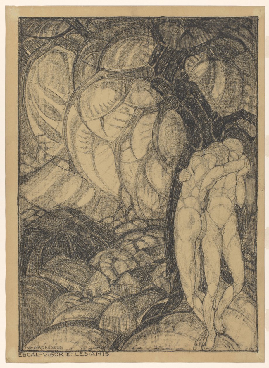 Escal-Vigor II: Przyjaciele autorstwa Willem Arondéus (signed by artist)