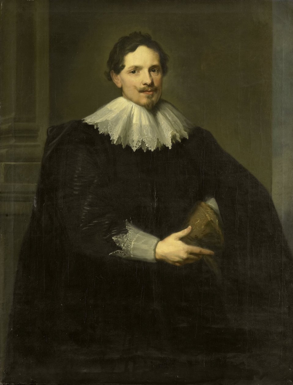 Sebastiaan Leerse, kupiec z Antwerpii autorstwa Willem Bartel van der Kooi
