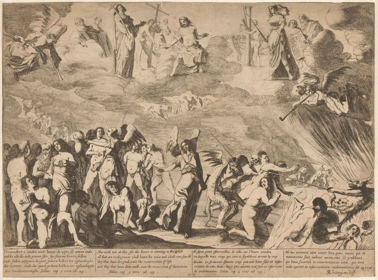 Ostateczny wyrok autorstwa Willem Basse (attributed to)