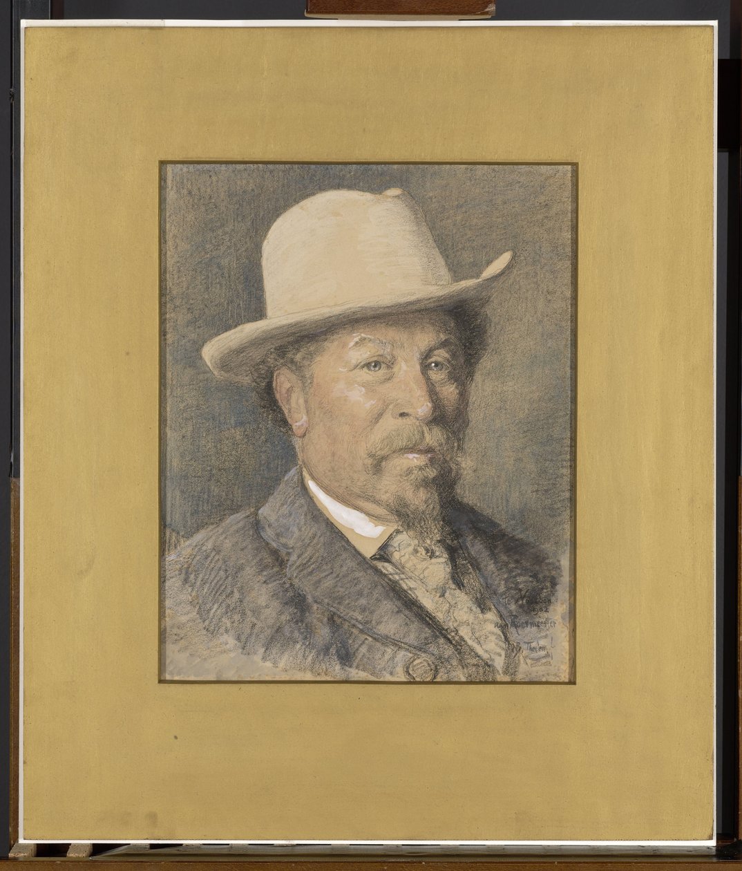 Portret malarza Gerardusa Johannesa Roermeestera (1844-1936) autorstwa Willem Bastiaan Tholen