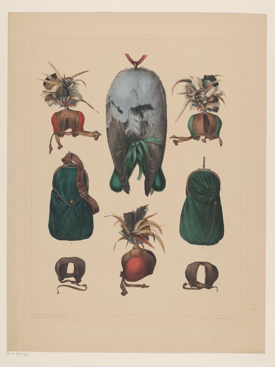Atrybuty sokolnictwa autorstwa Willem Bastiaan van Wouw (possibly)