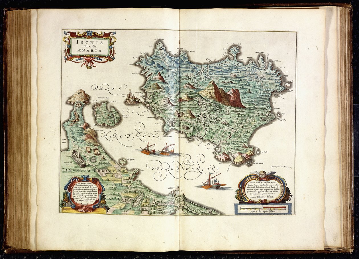Ischia, 1642 autorstwa Willem Blaeu