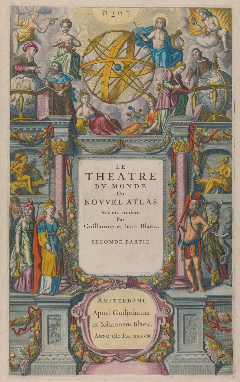Le Theatre du Monde autorstwa Willem Blaeu