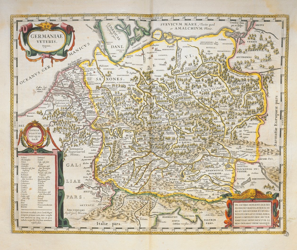 Stare Niemcy z teatru światowego Willema Bleau, Amsterdam autorstwa Willem Blaeu