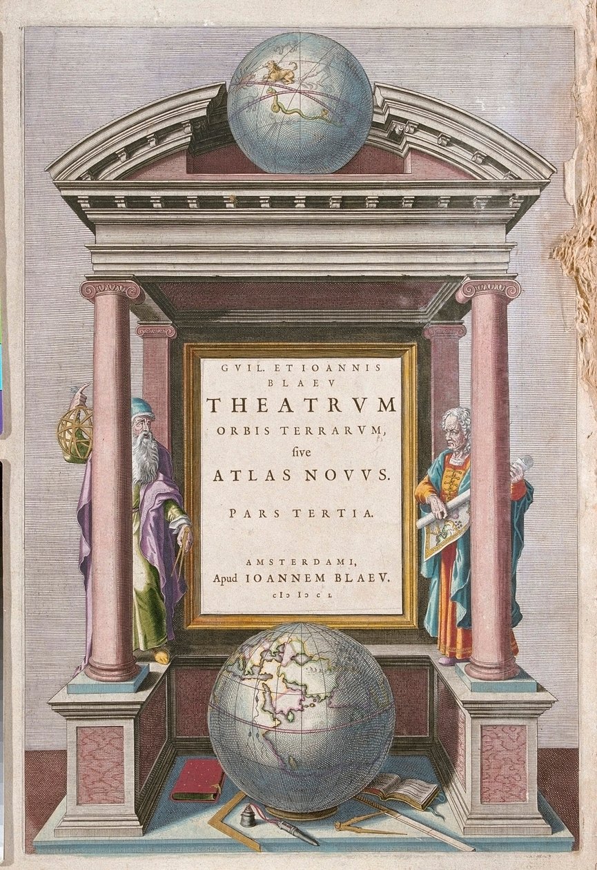 w "Theatrum Orbis Terrarum, sive Atlas Novus" Willema Blaeu, Amsterdam autorstwa Willem Blaeu