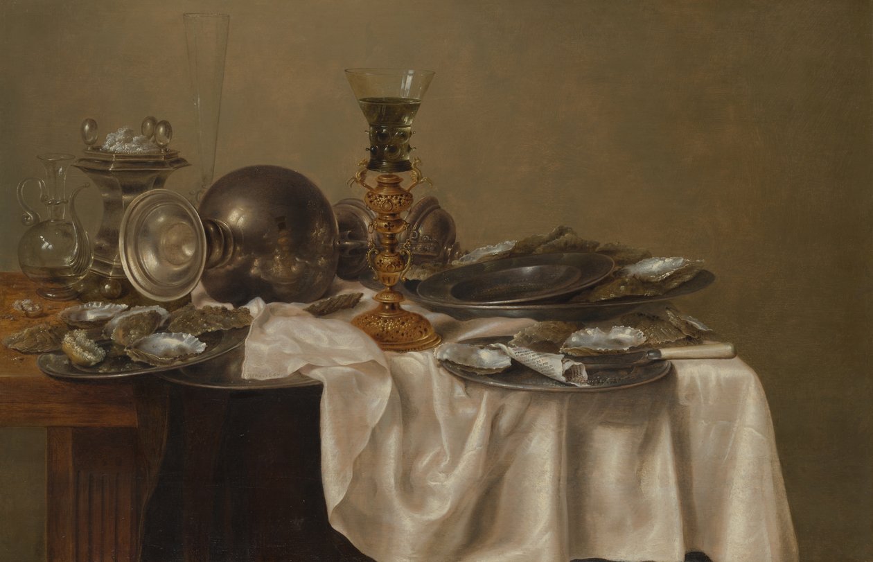 Śniadaniowa martwa natura autorstwa Willem Claesz. Heda