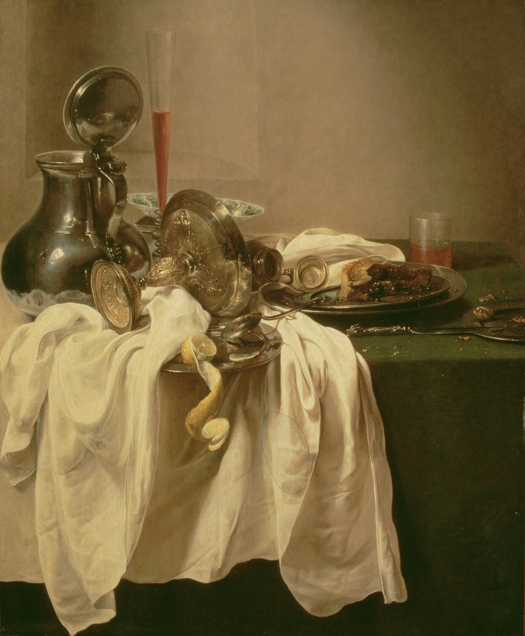 Martwa natura (olej na płótnie) autorstwa Willem Claesz. Heda