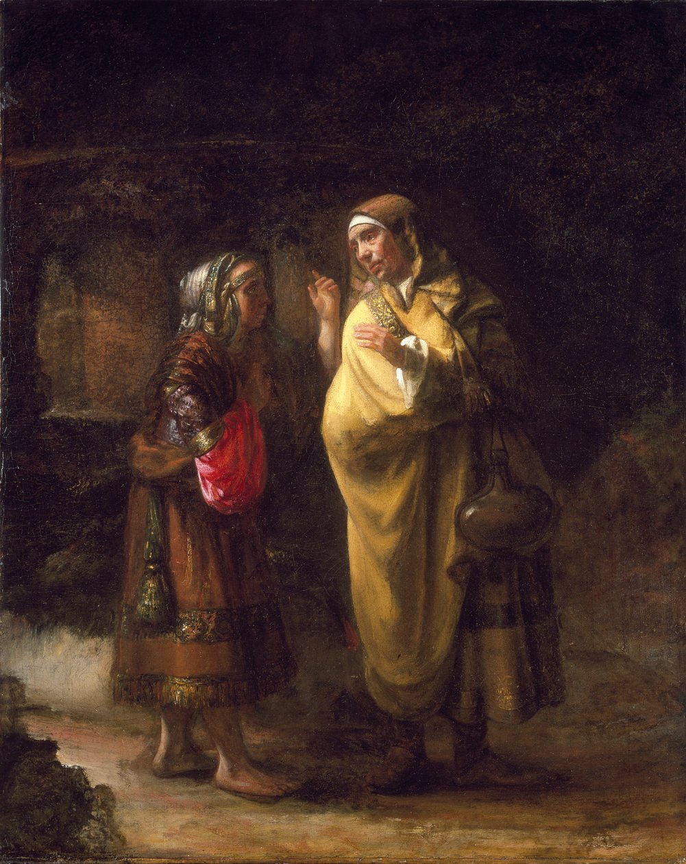 Rut i Noemi, XVII wiek autorstwa Willem Drost