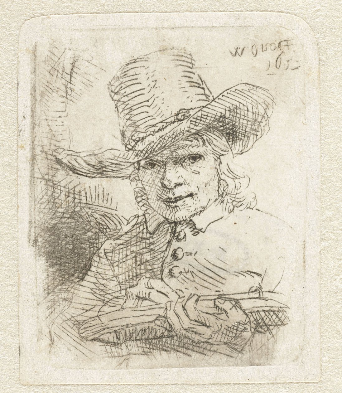 Autoportret autorstwa Willem Drost