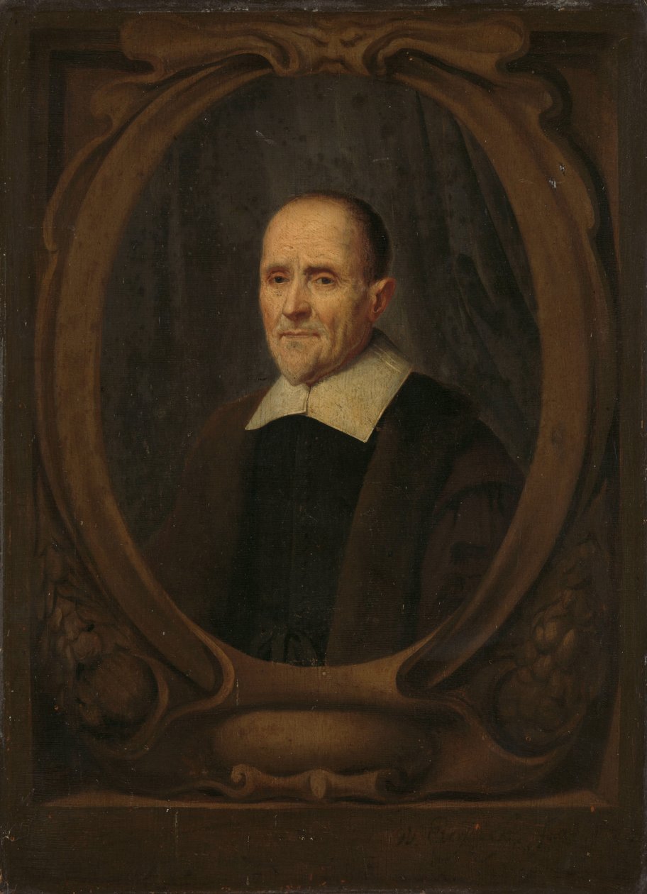 Cornelis Fransz Eversdijk (1586-1666), matematyk, skarbnik Zelandii autorstwa Willem Eversdijck