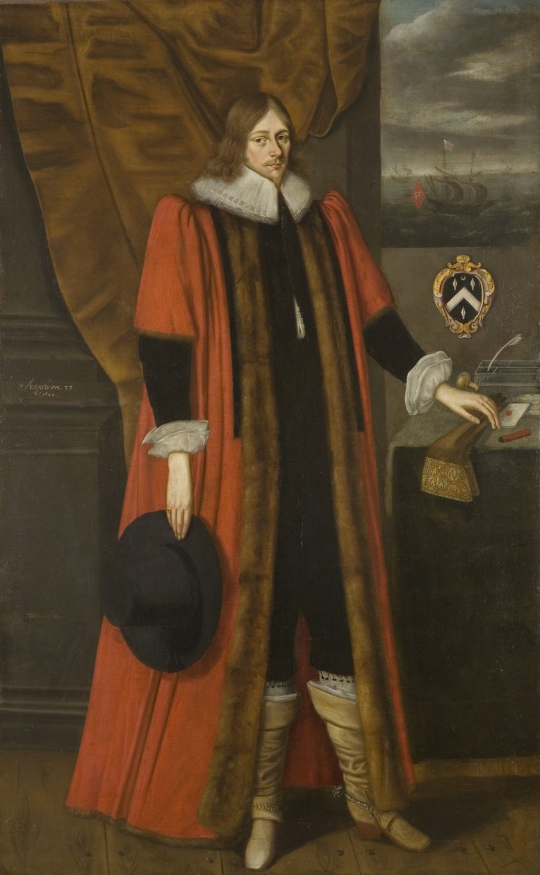 Portret Roberta Yeamansa autorstwa Willem Flessiers