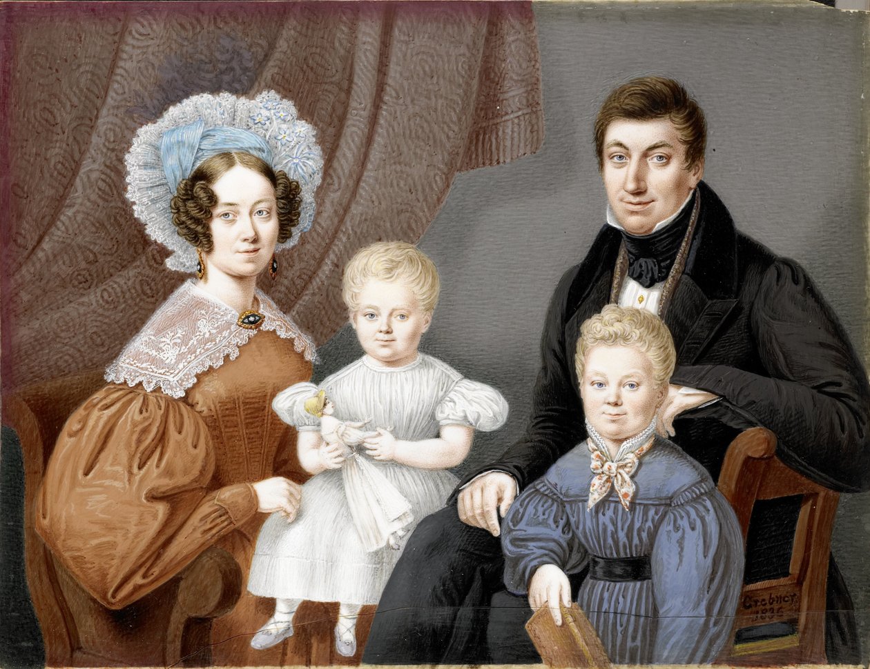 Rodzina Diederichów autorstwa Willem Grebner