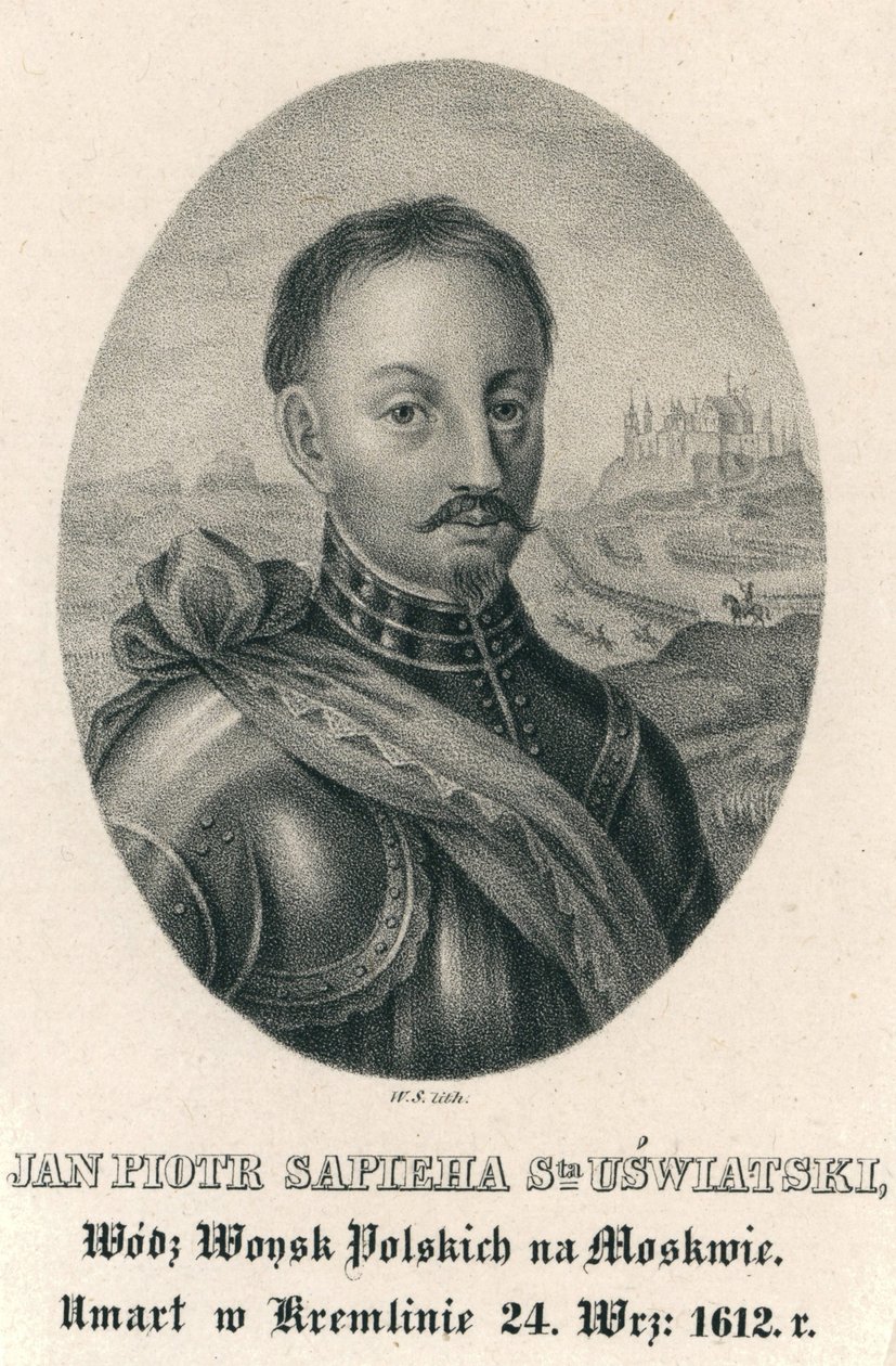 Jan Piotr Sapieha 1569-1611. autorstwa Willem Hondius