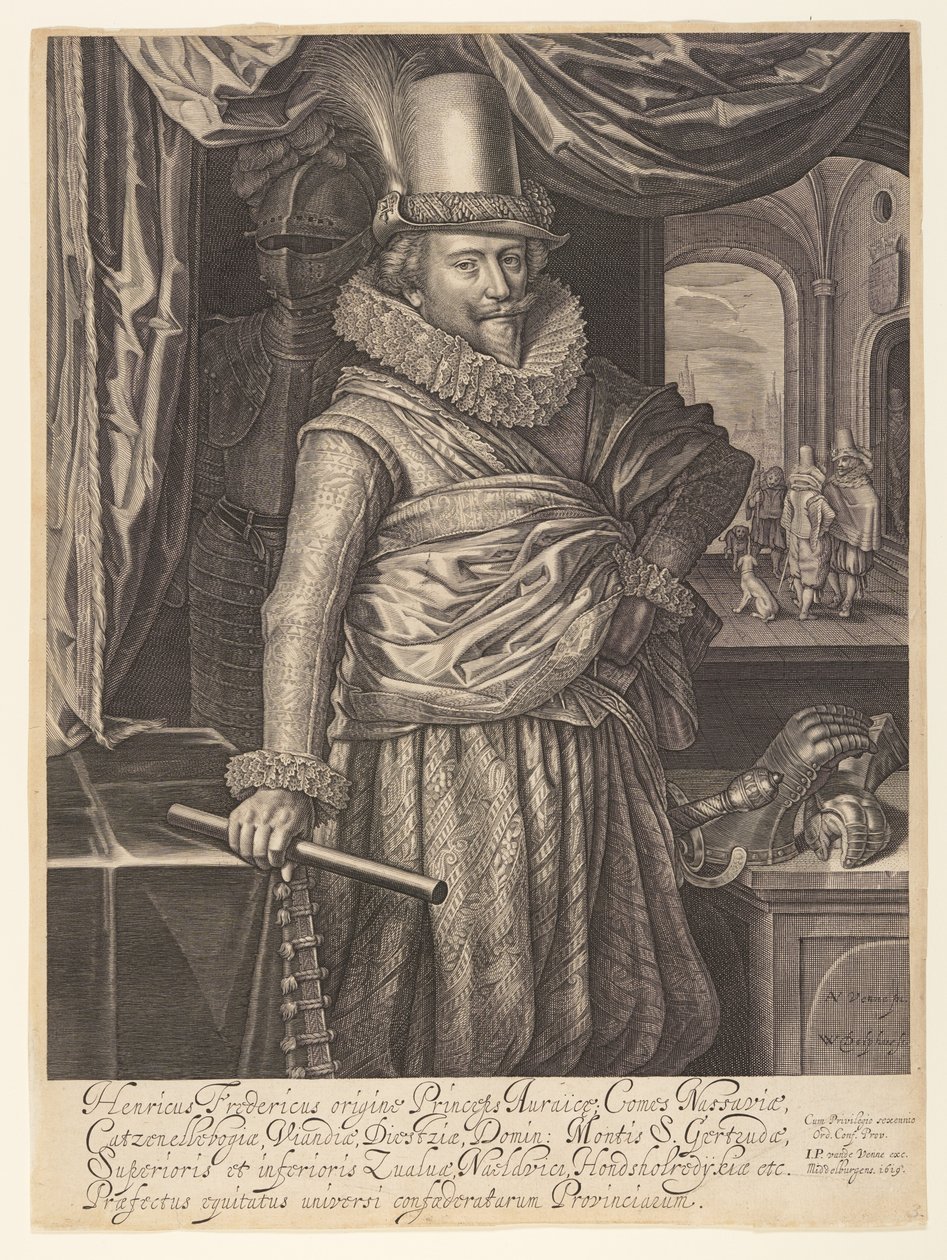 Fryderyk Henryk, książę Orange-Nassau autorstwa Willem Jacobsz. Delff