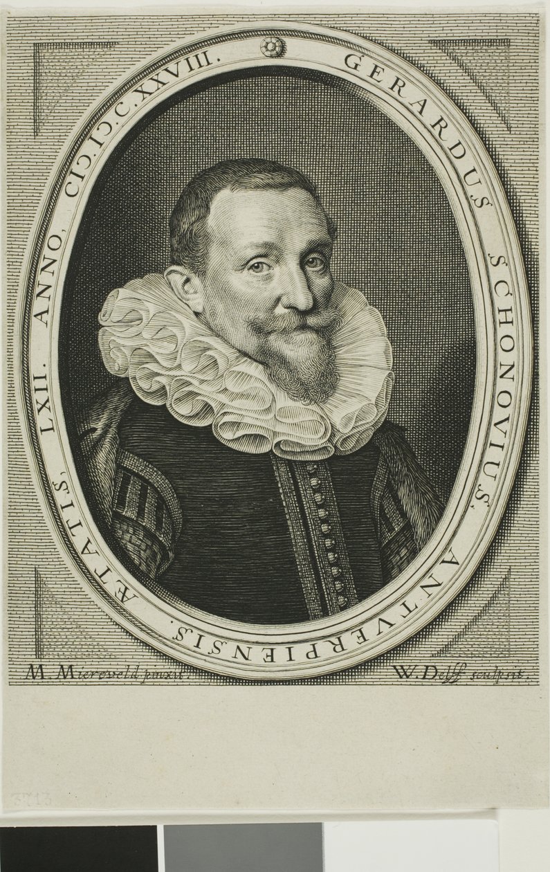 Gerard van Schoonhoven autorstwa Willem Jacobsz. Delff