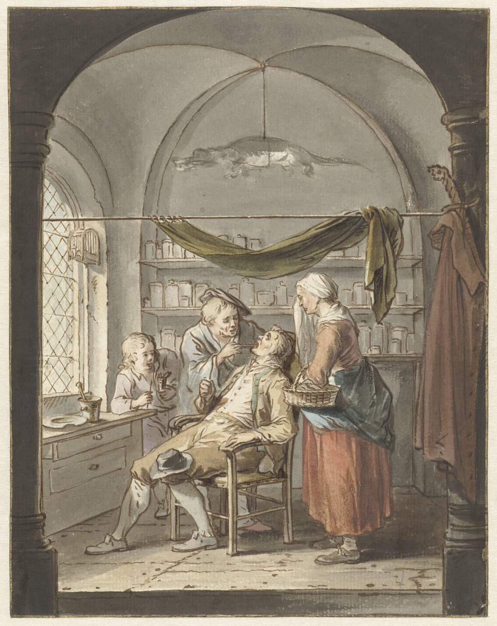 Dentysta autorstwa Willem Joseph Laquy