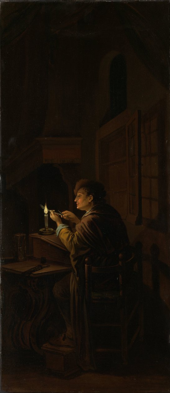 Tryptyk: Alegoria treningu artystycznego autorstwa Willem Joseph Laquy