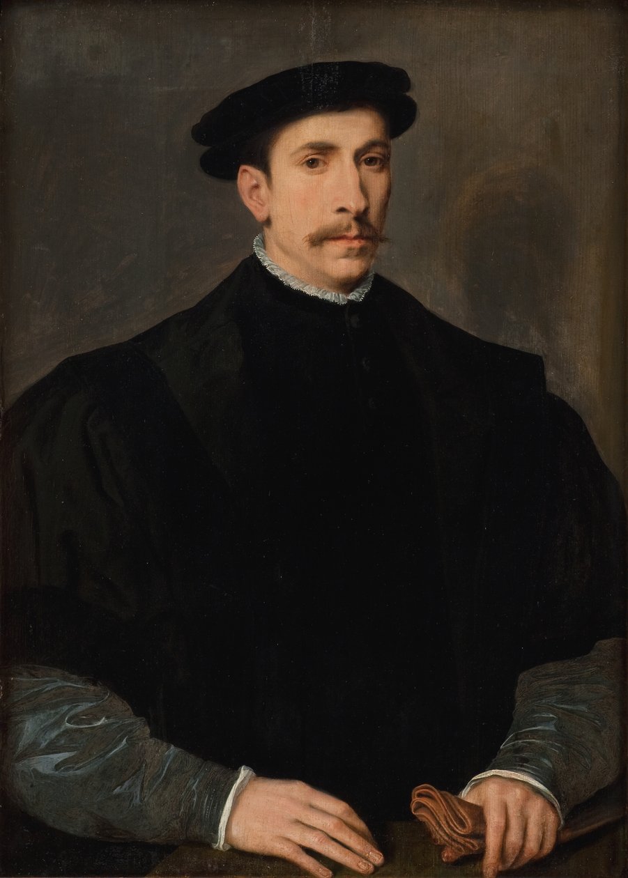 Portret mężczyzny autorstwa Willem Key