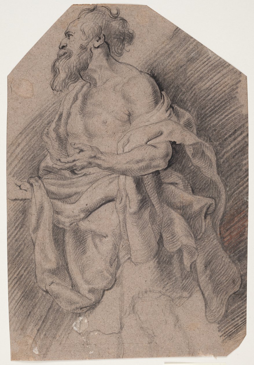 Eliasz i Anioł. Eliasz. autorstwa Willem Panneels