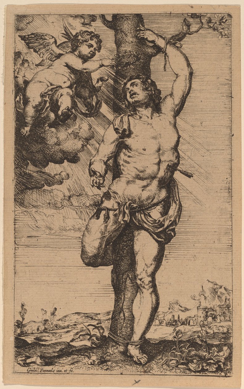 Św. Sebastian autorstwa Willem Panneels