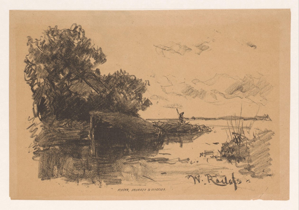 krajobraz polderowy autorstwa Willem Roelofs (I)