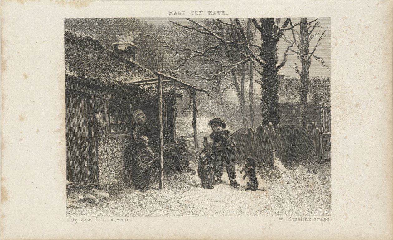 Muzycy uliczni autorstwa Willem Steelink (I)