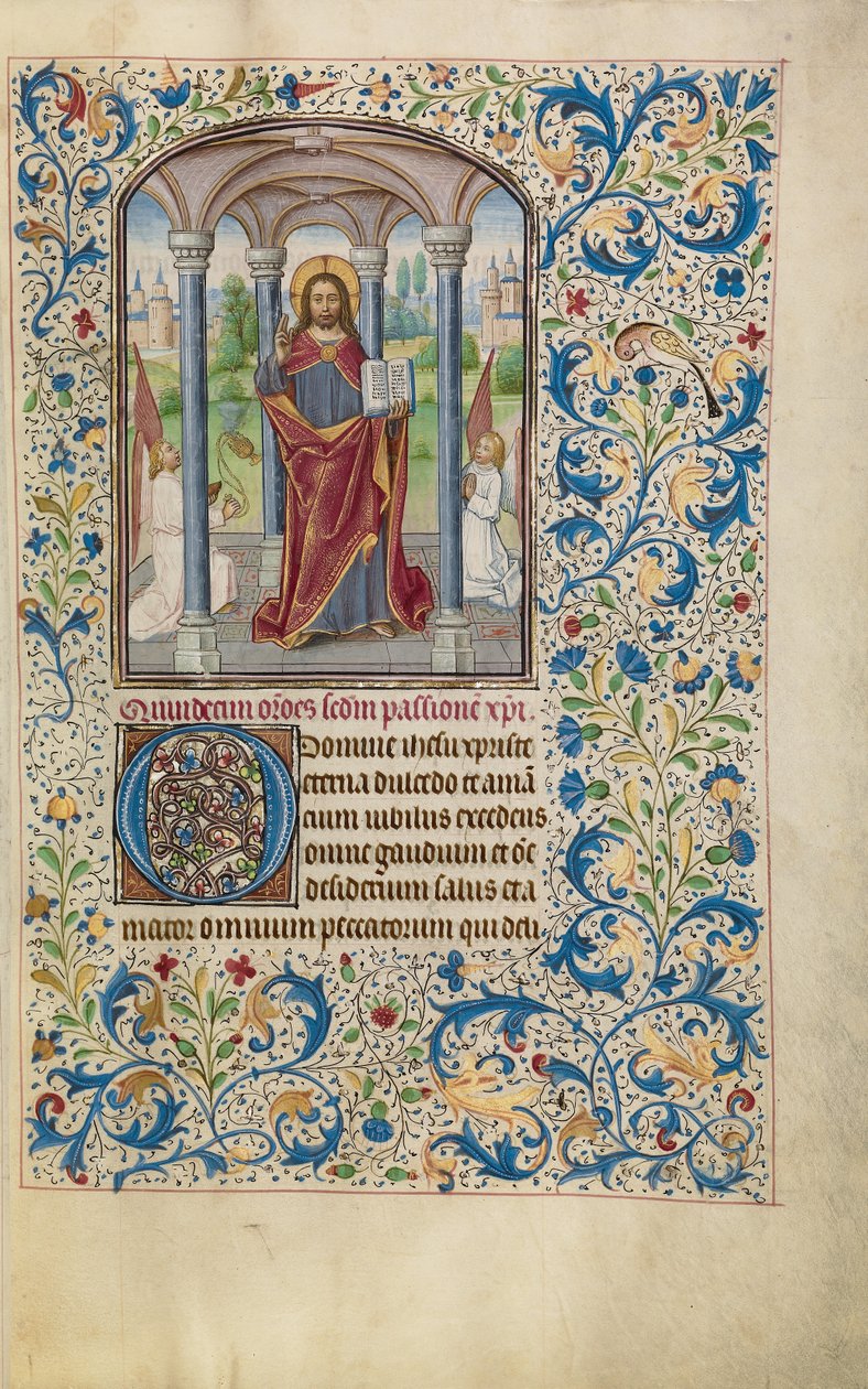Christus segnet autorstwa Willem Vrelant