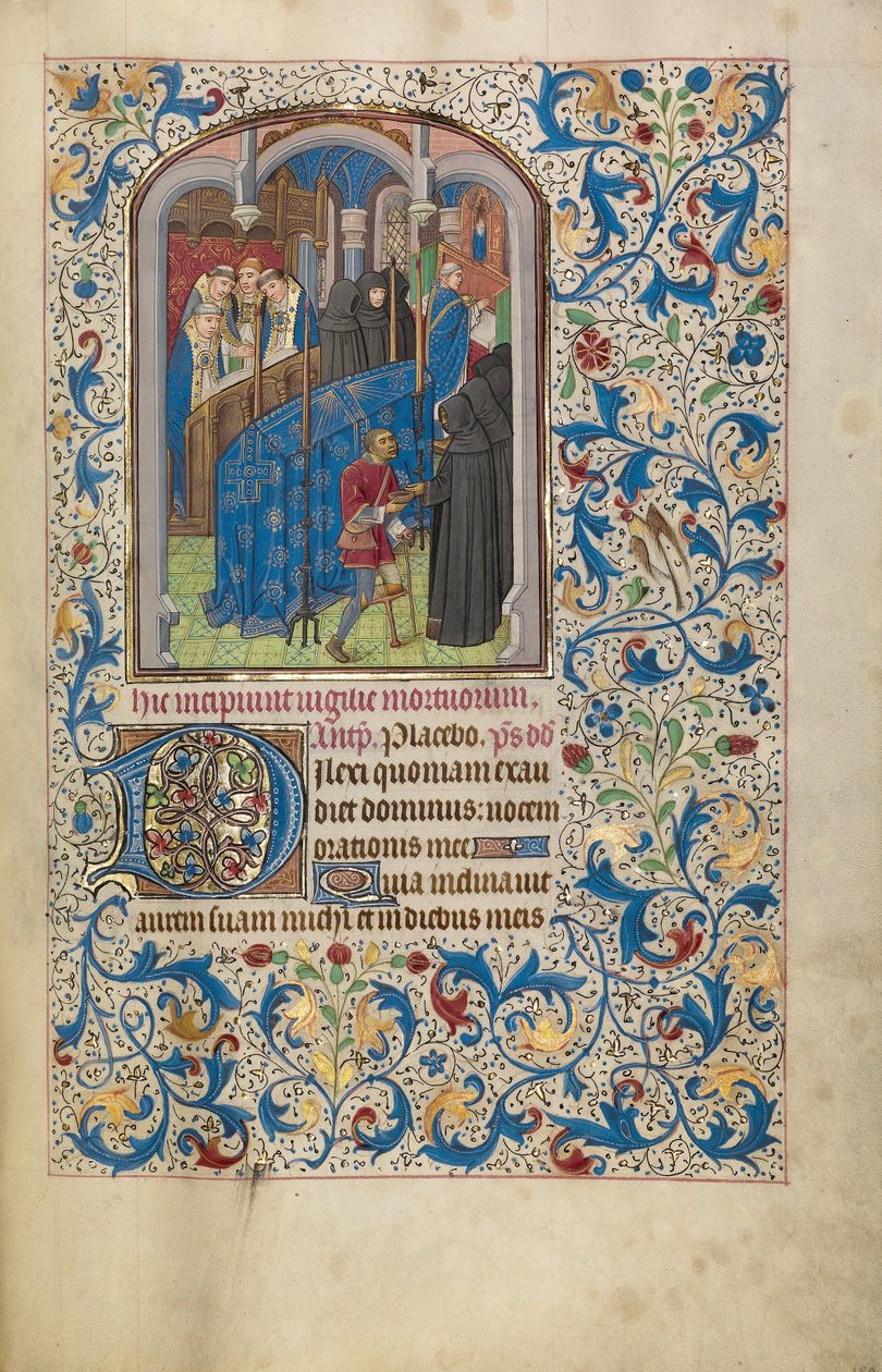 Messe für die Toten autorstwa Willem Vrelant
