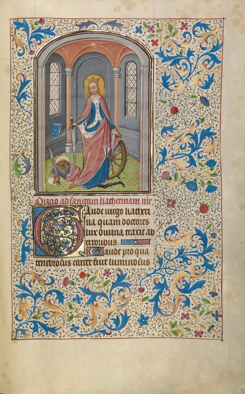 Heilige Katharina autorstwa Willem Vrelant