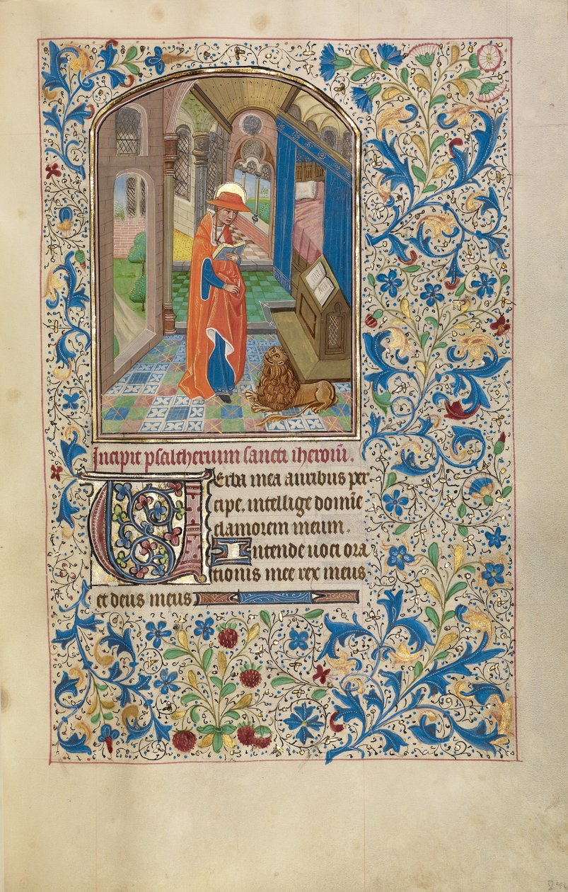 Saint Jerome autorstwa Willem Vrelant