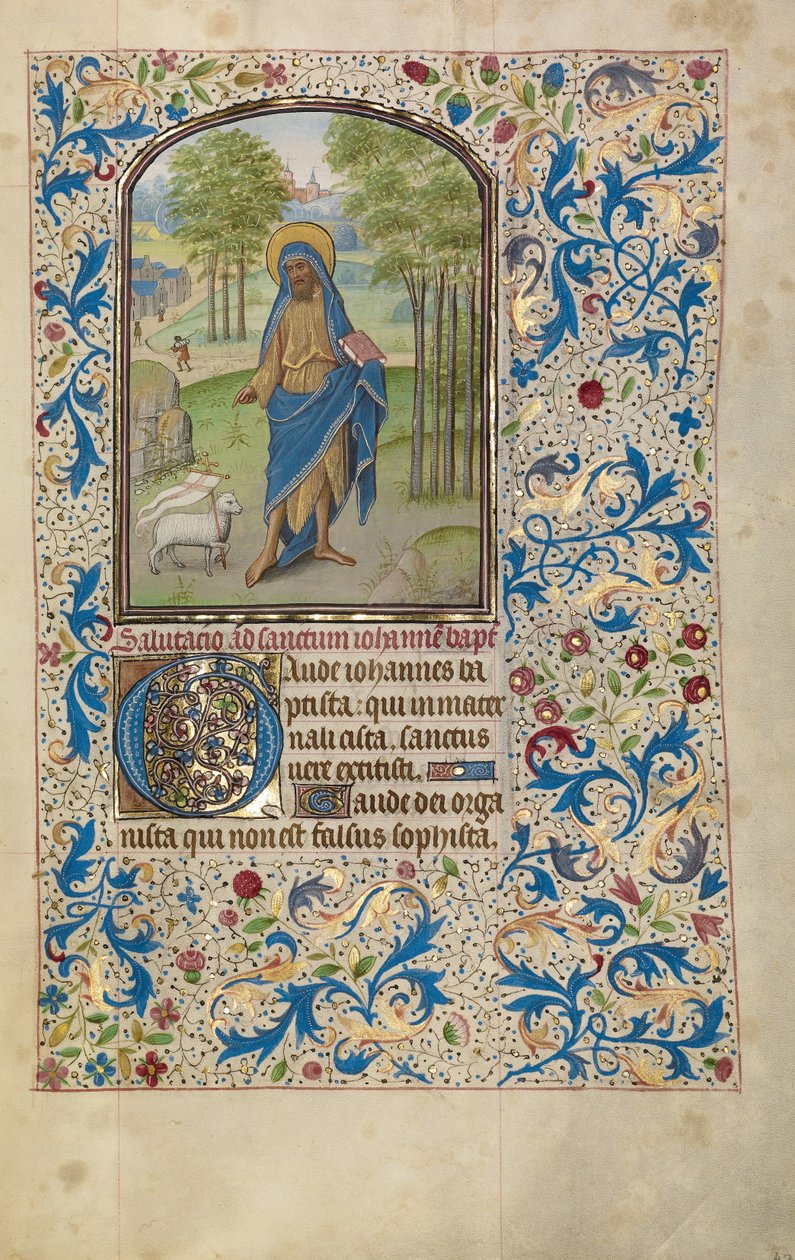 Johannes der Täufer autorstwa Willem Vrelant