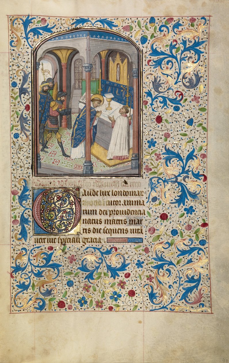 Das Martyrium des Heiligen Thomas Becket autorstwa Willem Vrelant