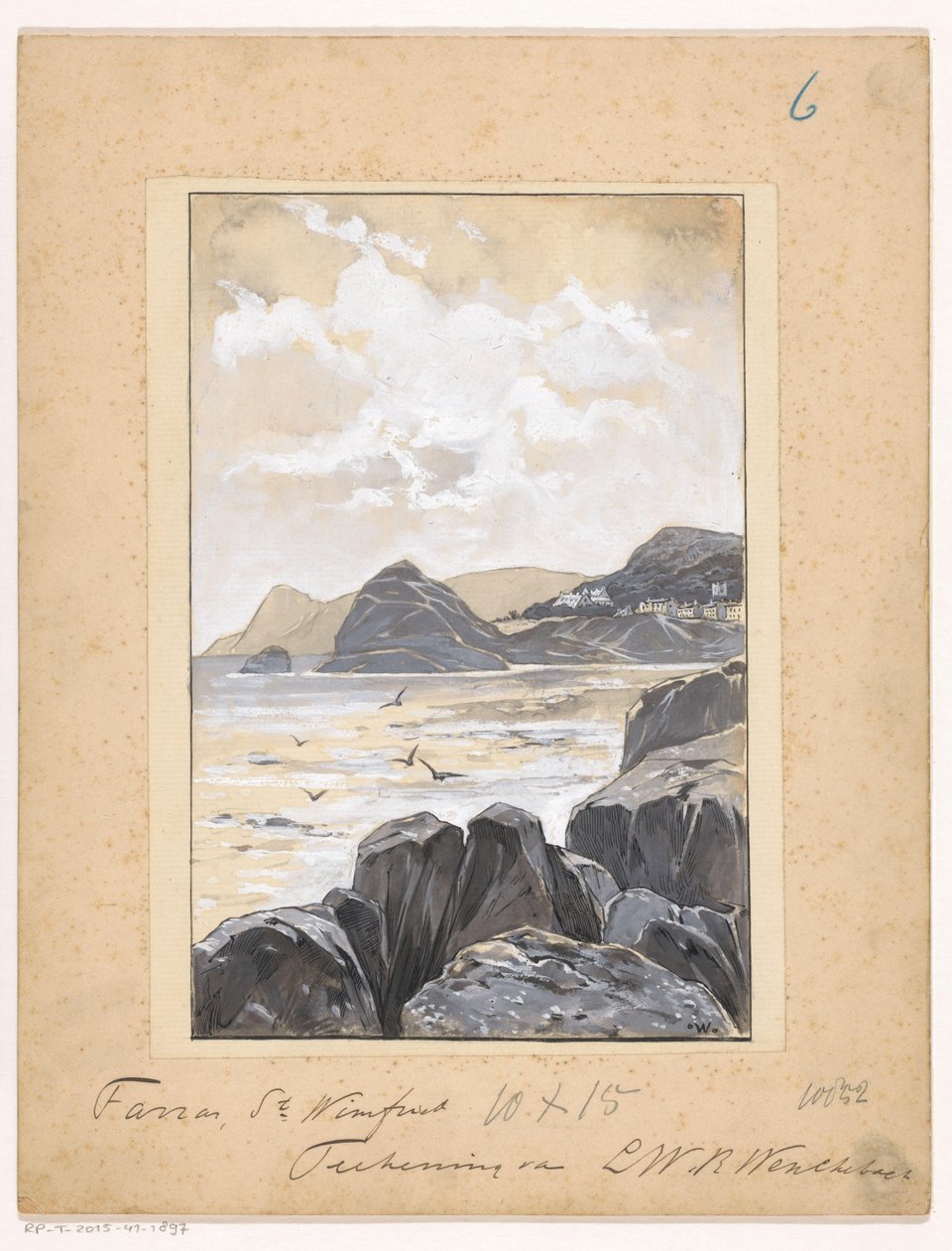 Rocky Bay autorstwa Ludwig Willem Reymert Wenckebach
