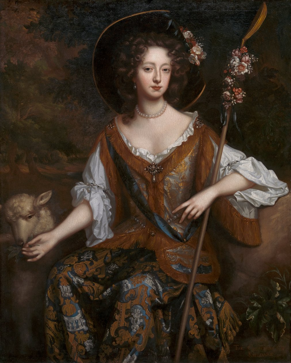 Elżbieta FitzGerald, hrabina Kildare autorstwa Willem Wissing