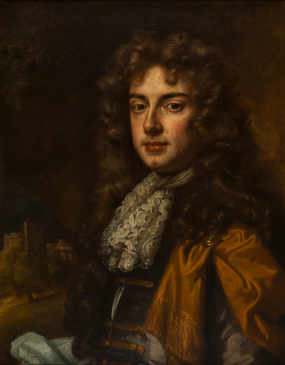 Portret Sir Thomasa Myddeltona (1651-1683), ok. 1676-83 (olej na płótnie) autorstwa Willem Wissing