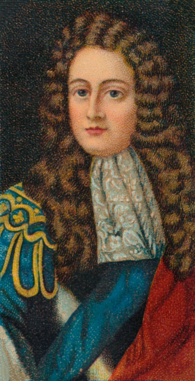 Książę Jerzy Danii i Norwegii, książę Cumberland 1653-1708, 1912 autorstwa Willem Wissing