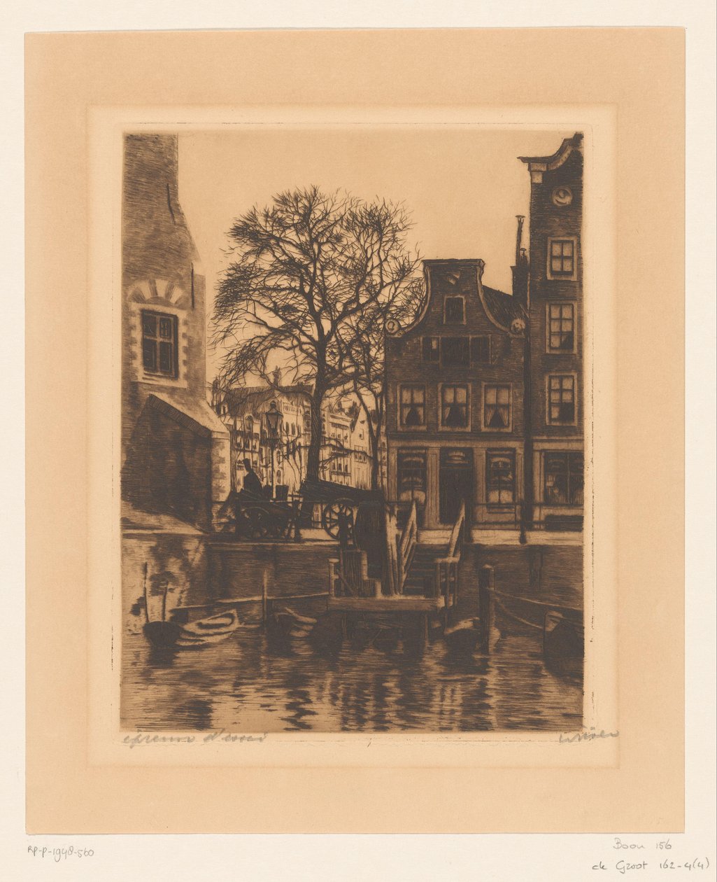 Perswazja w Montelbaanstoren w Amsterdamie autorstwa Willem Witsen (signed by artist)
