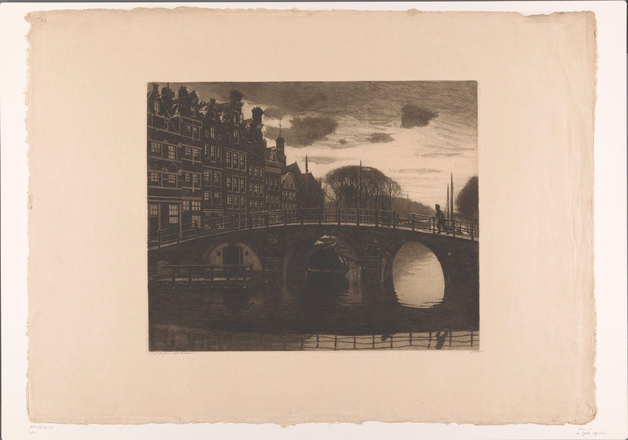 Brouwersgracht, Amsterdam autorstwa Willem Arnoldus Witsen