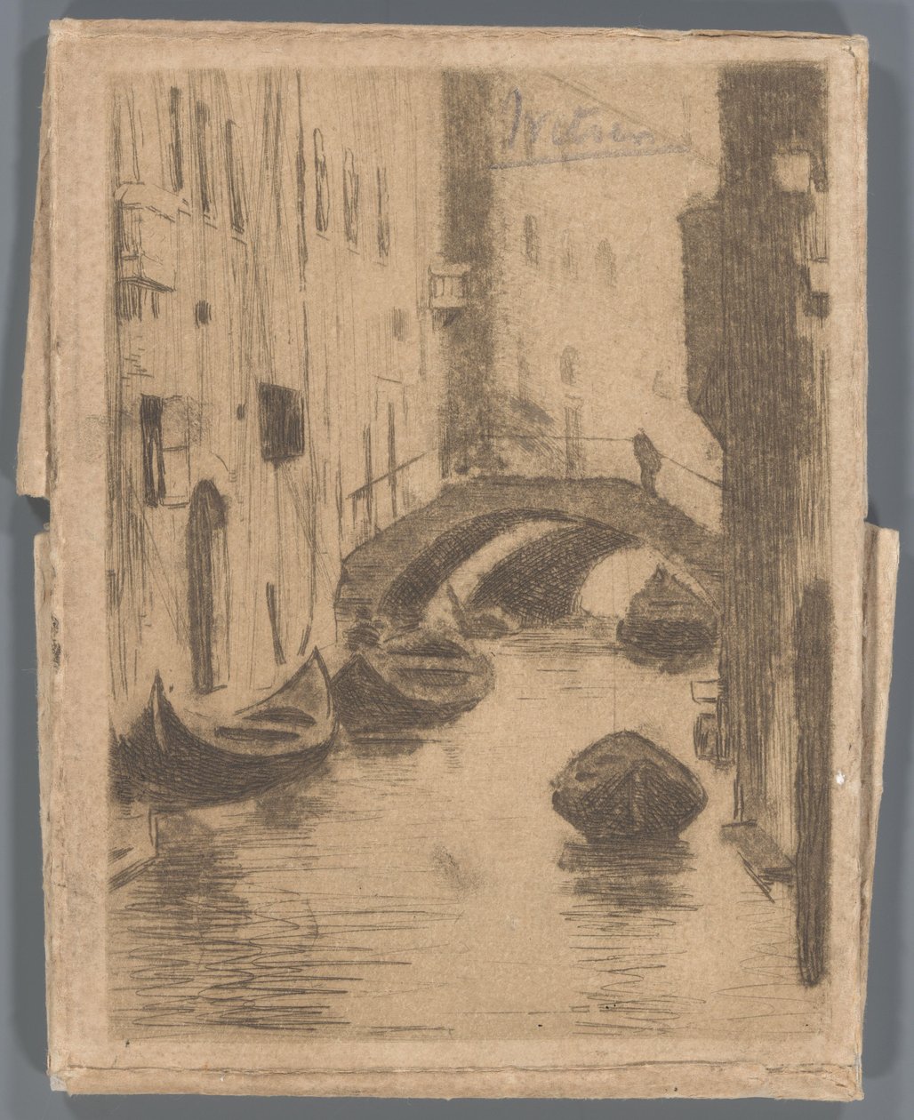 Most nad Rio di San Toma, Wenecja autorstwa Willem Arnoldus Witsen