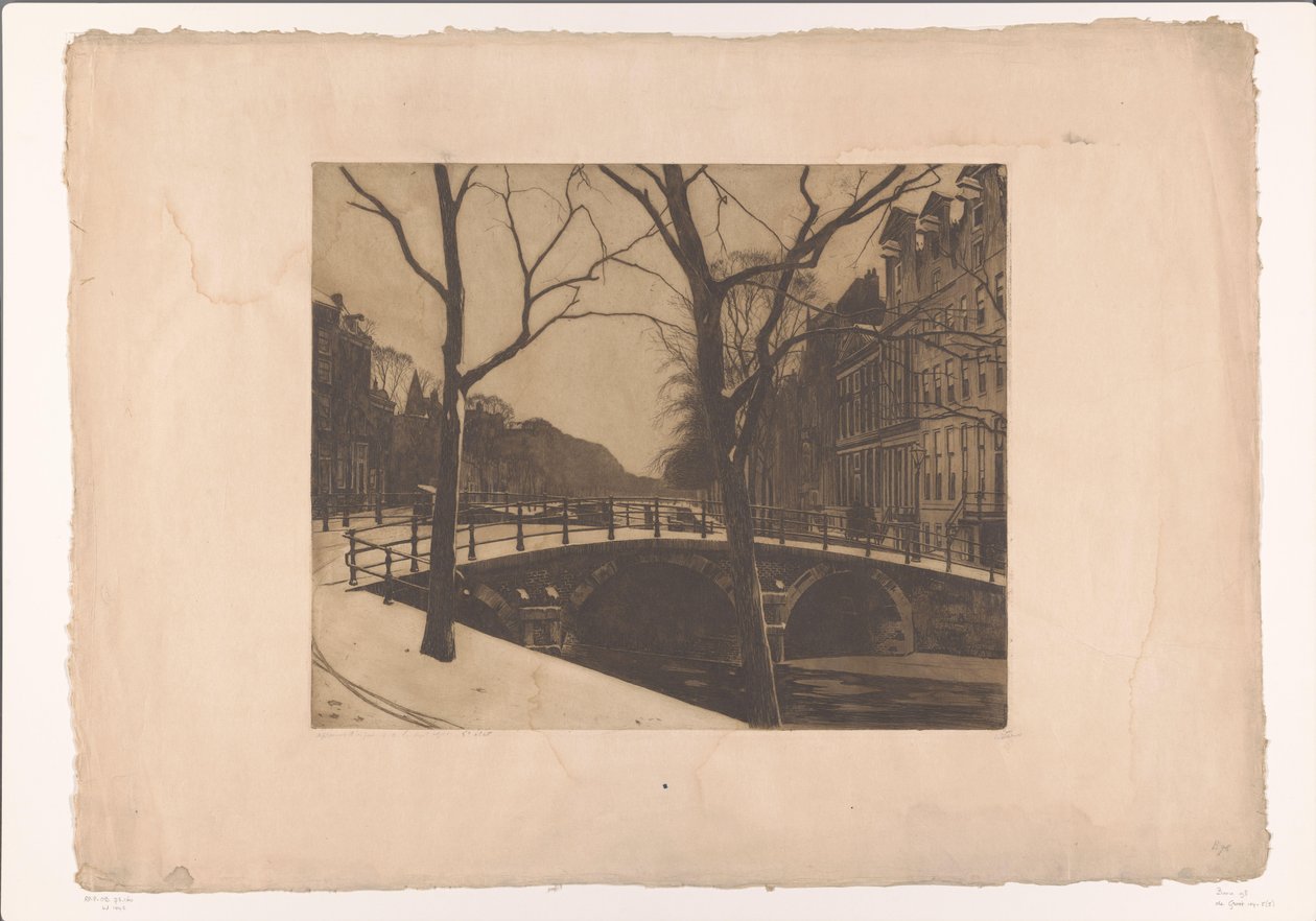 Herengracht, Amsterdam autorstwa Willem Arnoldus Witsen
