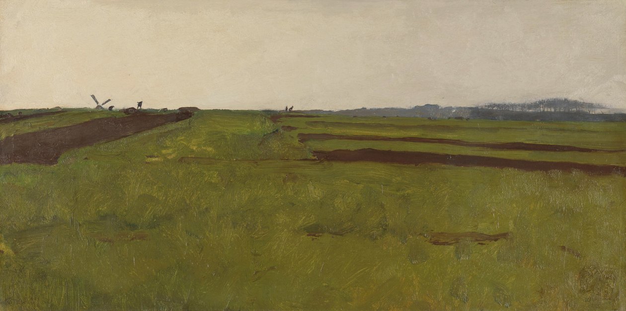 Krajobraz z polami autorstwa Willem Arnoldus Witsen