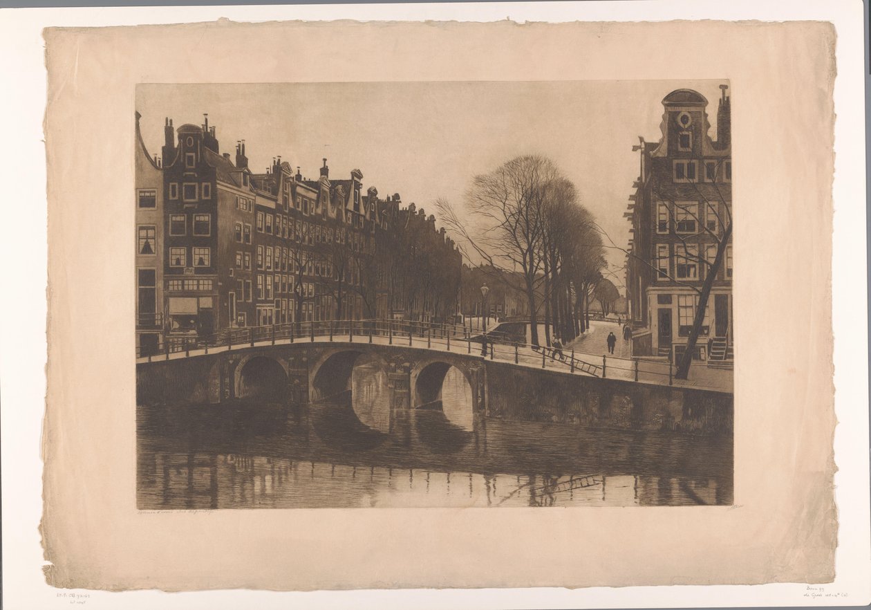 Leidsegracht, Amsterdam autorstwa Willem Arnoldus Witsen