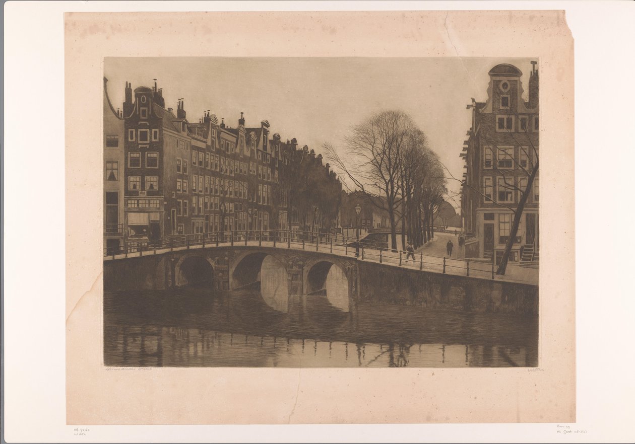 Leidsegracht, Amsterdam autorstwa Willem Arnoldus Witsen