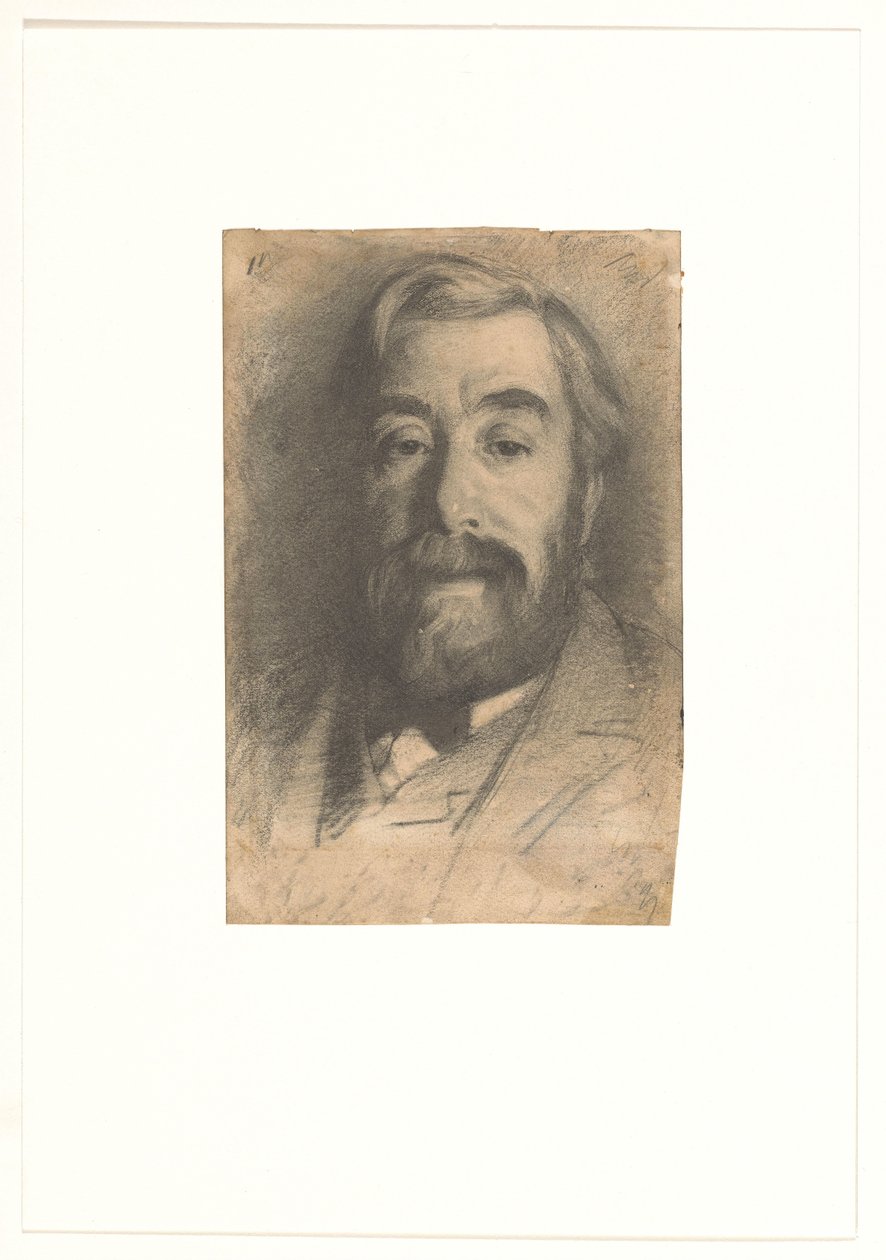 Portret malarza Antona Mauve autorstwa Willem Arnoldus Witsen
