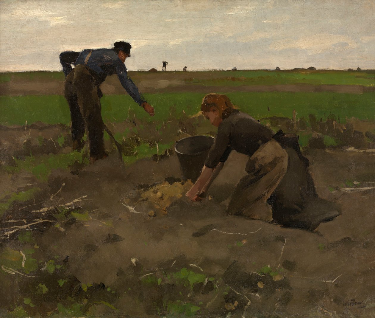Kopacze ziemniaków autorstwa Willem Witsen